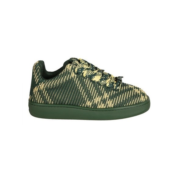 Burberry Other - Burberry Textured Green Sneakers With Dynamic Stripes - NWT